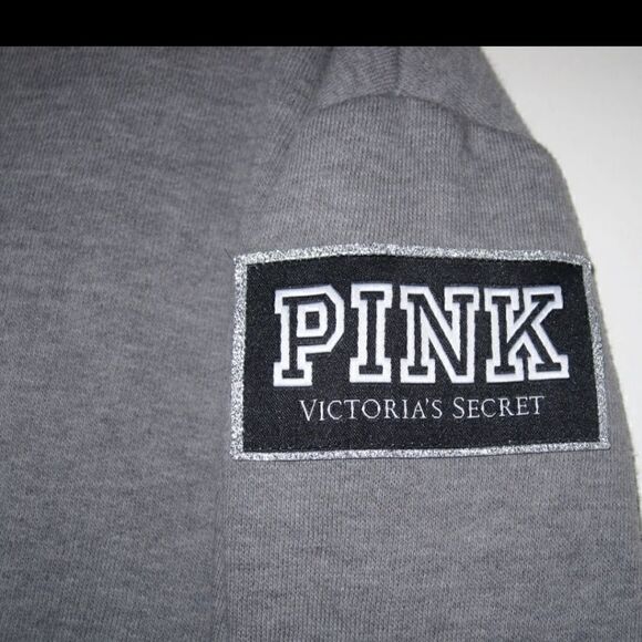 PINK CHICAGO Skyline 1/4 zip pullover sweatshirt - Picture 4 of 5